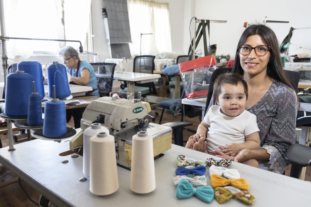 Lucía y Estela, se impulsan mutuamente para salir adelante/ Foto: Federico Gutiérrez